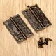 36*23mm/1.42"*0.91" Antique Bronze Hinges Door Hinges Cabinet Drawer Jewelry Box Hinge For Hardware