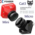 Foxeer mini/micro cat 3 nachtflug niedrige latenz 1/3 ''sensor 16:9/4:3 p/n schaltbare starlight fpv