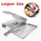 Größte Fleisch Schneiden Maschine Haushalt Edelstahl Manuelle Fleisch und Gemüse Slicer Küche Gadgets Dicke Einstellbar