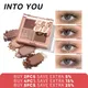 INTOYOU Eyeshadow Palette 4 Colors Cosmetics Matter Shimmer Eye Shadows Palette Daily Make-up For