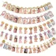 MEIDDING Baby Birthday Banners 12 Months Photo Bunting Baby Shower Paper Garland Boy Girl 1st