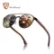 HU WOOD Hohe Qualität Polarisierte Sonnenbrille Holz Vintage Frauen Sonnenbrille Für Männer Rosa Sonnenbrille Objektiv UV400 Schutz GR8041