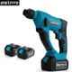 2in1 Cordless Electric Drill Rotary Hammer Drill Demolition Hammer with Rechargeable Battery Power