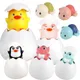 Baby Bathing Toy Kids Cute Dinosaur Duck Penguin Egg Water Spray Sprinkler Bathroom Sprinkling