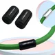 2Pcs Aluminum Alloy HiFi Audio Cable Ring for Power Cord Speaker Wire with Direction Indication
