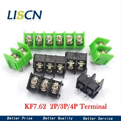 5PCS/lot 7 62mm KF 7 62-2P 3P 4 P MG 762 - 2 3 4 Pin Können gespleißt werden Schraube Terminal Block