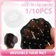 1/10pcs weiß schwarz Haar netze 10cm unsichtbare Mesh Styling Haarnetz weiche Linien für Perücken