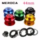 Meroca Mtb Bike Headset Integrated 1 1/8 Steering Column 44Mm Mountain Bicycle Press Bearings Box