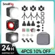 SmallRig 3 Pack LED Video Light Kit DSLR Fill Light Waterproof Portable Camera Light Kit Mini Cube