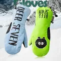 DEER SIEBEN Professionelle Snowboard Ski Handschuhe Kinder Wasserdichte Winter Warme Schnee