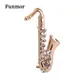 Musical Brooch Pins Saxophone Shape Crystal Broche Gold Color Artist Small Icon Badge Suit Scarf