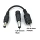 DC 6.5 x 4.4 Degree Power Adapter Plug Connector 6.0*4.4MM Male to 5.5*2.1mm /2.5 Female for Sony