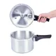 1PC With Safety Locking Lid 18cm Aluminum Alloy Pressure Cooker Rice Ideal For Beans Meats