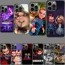 Chucky Puppe Horrorfilm Handy hülle für Apple iPhone 15 14 plus 13 Pro Max 12 Mini 11 x xs max xr 8