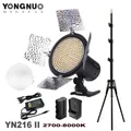 Yongnuo yn216 ii 24w 2700-8000k zweifarbig led video füll licht beleuchtung YN-216 für dv dslr