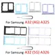 Sim Card Tray Holder For Samsung Galaxy A32 5G A326B A326BR A326 Original New Phone SIM SD Chip Slot