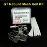 Bauen Sie DIY GT Meshed Coil Umbaus atz für GT Mesh GT2 umbauen Baumwoll kerne Sky Solo plus 0 18