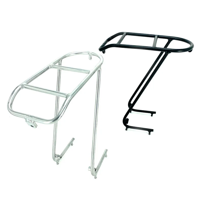 20 "Faltrad Vorne Gepäck Träger Aluminium Legierung Front Fracht Rack V Bremsscheibe Fahrrad Träger Für Dahon p8 Image