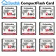 2Pack CompactFlash Card 32GB 64GB 128GB Compact Flash CF Memory Card 4GB 8GB 16GB UDMA Speed Up