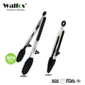 WALFOS 22 CM And 30CM Food Grade 100% Silicone Food Tong Kitchen Tongs Utensil Cooking Tong Clip