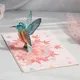 3D Pop UP Happy Birthday Greeting Invitation Cards Cut Boy Girl Kids Gift Card Thank You Card Bird