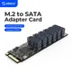 ORICO PCIe Gen3 M.2 M Key to 6 Ports SATA 3.0 Adapter Card NVMe to SATA Converter Card NVME PCIe 3.0