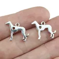 10Pieces/ot 15*19mm Metal Alloy Animal Charm Dog Charm Pendant Diy Jewelry Making Handmade Craft