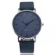 Relogio Masculino Fashion Unisex Watch Men Blue Watches Casual Leather Band Quartz Wristwatches Men