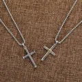 JADE ENGEL Kreuz Halskette Mode Beliebte X Neue Linie Anhänger Retro Männer Und Frauen Können Tragen