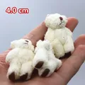 10pc 4.5cm mini Joint Teddy Bear Plush Stuffed Wedding Box toy Doll Garment & Hair Accessories