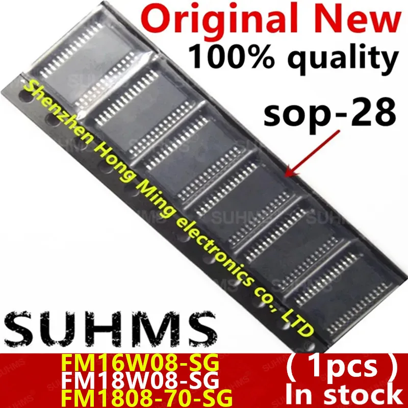 (1 Stück) 100 % neuer FM16W08-SG FM18W08-SG FM1808-70-SG sop-28 Chipsatz Image