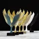 Europäischen Adler/Engel Flügel Statue Skulptur Figurine Harz Dapeng Verbreitung Sammlung Miniatur