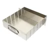 Muffin Chocolate Bar Stainless Steel Tray Non- Stick Brownie Pans Brownie Brownie Baking Pan Cookie