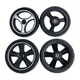 Universal Stroller Wheels For Baby Trolley Including 6/7/8/10/12Inch Tyre Different Size Front And