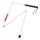 Cane Blind Walking Stick Folding Sticks Impaired Foldable Vision Metal Women Canes Poles Collapsible