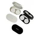 Contact Lens Box Prevent Leakage Black White Lens Case Container Contact Lens Companion Box Eye Care