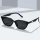 2023 Mode quadratische Sonnenbrille Frauen Männer Cat Eye Sonnenbrille Luxus Unisex Sonnenbrille