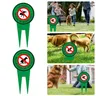 1PCS Doppelseitige Keine Pooping Hund Unterzeichnen Kein Pinkeln Hund Zeichen Mit Stake Stop Hunde
