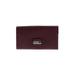 Cole Haan Leather Wallet: Burgundy Print Bags