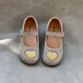 Voll-korn Leder Mädchen Casual Schuhe Kickproof Design Prinzessin Baby Schuhe Aus Echtem Leder