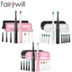 Fairywill Electric Toothbrush Timer IPX7 Waterproof 4-Hours Fast Charger Brush-Heads Replacement