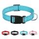 Reflective Small Medium Large Nylon Dog Cat Big Collar Adjustable Pet Puppy Kitten Dogs Collars For