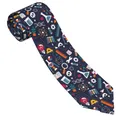 Science Stuff Unisex Necktie Casual Polyester 8 cm Narrow Chemistry Chemical Neck Ties for Men