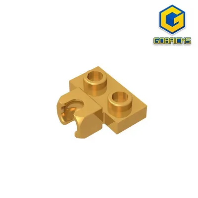 Gobricks 10PCS MOC Ziegel Teile Kompatibel Mit 14704 DIY Bausteine Baut Bildungs Bau kinder Image