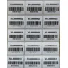 1000pcs Etiketten 30x15mm laufende nummer Fortlaufende Nummer Seriennummern mit Barcode Inventar