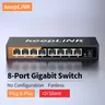 8-Port-Gigabit-Ethernet-Switch nicht verwaltet