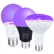 8W 9W 9.5W 15W 56W Ultraviolet UV Lamp Bulb Black Light Fluorescent Detection Lamp E26 110V 220V For