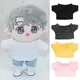 20CM Doll Clothes Stripes Short Sleeve T-shirt Small Pants Doll Outfit Playing House Changing