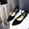 Neue Mode Frühling Herbst Frauen Schuhe Schwarz Wohnungen Damen Schuhe Spitz Flache Schuhe Mode frauen Flache Schuhe Größe 34-41