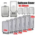 18-30inch Transparent Luggage Protector Cover Waterproof Suitcase Protector Cover Rolling Luggage